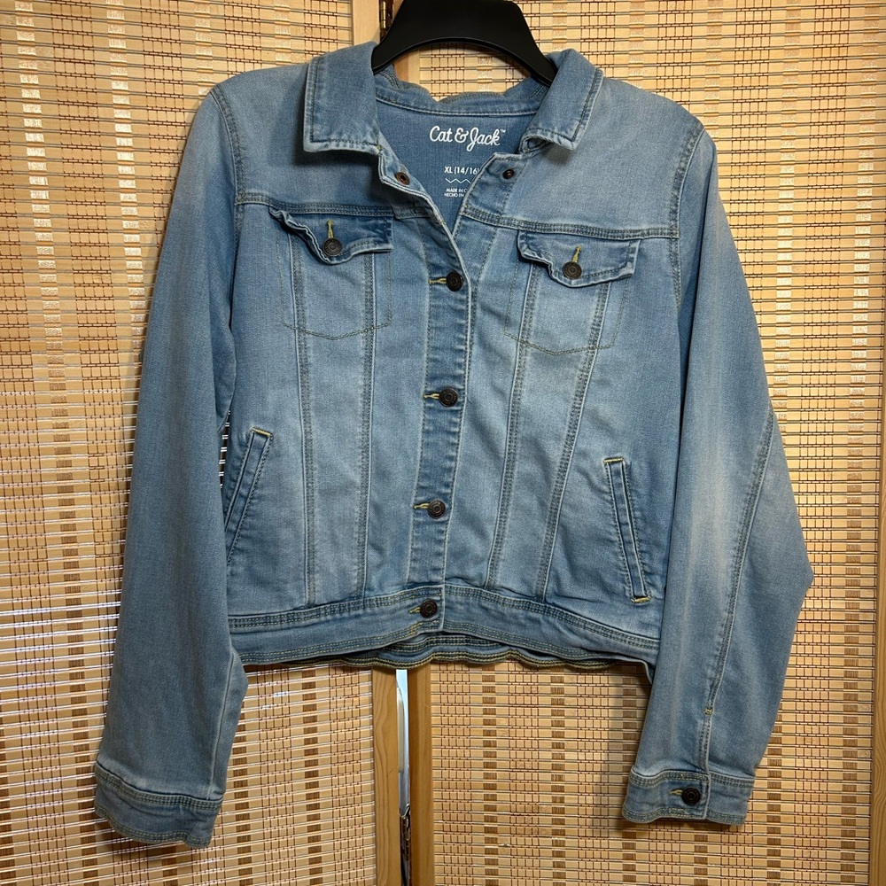 Cat & Jack Light Blue Denim Jacket